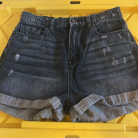 Lot of 2 black womens denim shorts - Picture 5 of 7